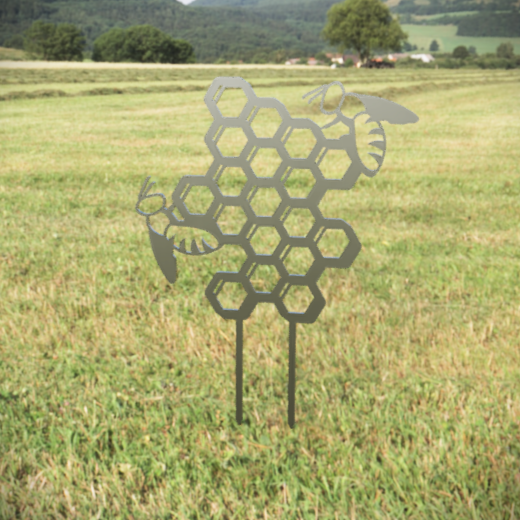 bee garden art
