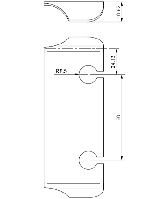 weld on aerial bracket